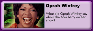 Oprah Winfrey on Monavie